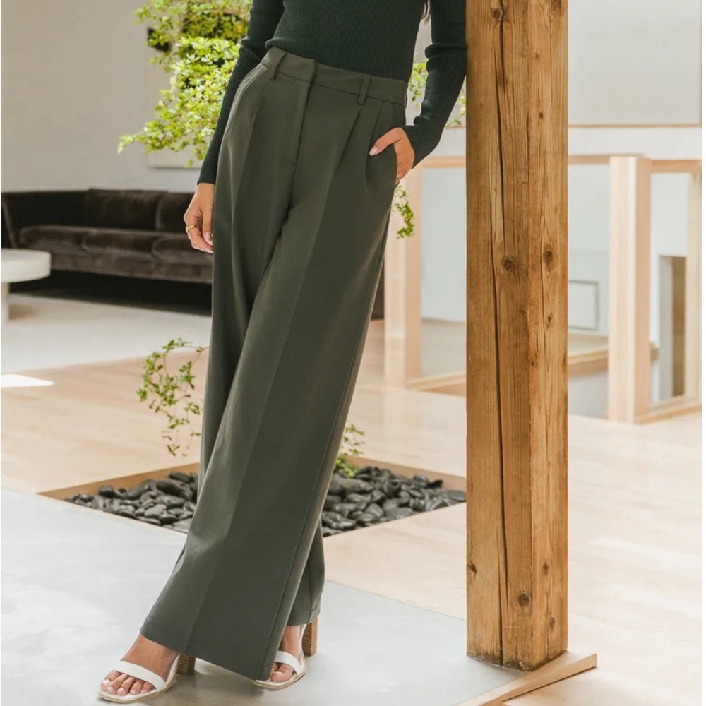Bohme Tobi wide leg pant -Maroon
